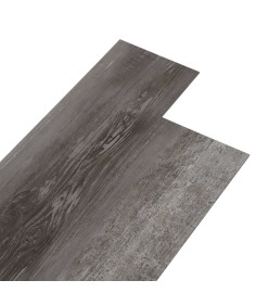 Planche de plancher PVC autoadhésif 5,21 m² 2 mm Bois rayé