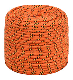 Corde de bateau Orange 10 mm 25 m Polypropylène