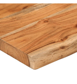 Dessus de table 180x40x2,5 cm rectangulaire bois massif acacia