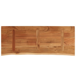 Dessus de table 110x40x2,5 cm rectangulaire bois massif acacia