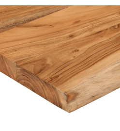 Dessus de table 110x40x2,5 cm rectangulaire bois massif acacia