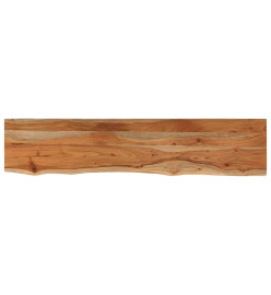 Dessus de table 160x30x3,8 cm rectangulaire bois massif acacia