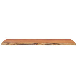 Dessus de table 80x40x3,8 cm rectangulaire bois massif acacia