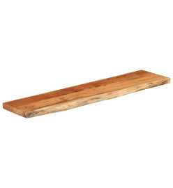 Dessus de table 160x40x3,8 cm rectangulaire bois massif acacia