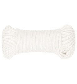 Corde de bateau Blanc complet 3 mm 50 m Polypropylène