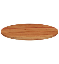 Dessus de table Ø90x2,5 cm rond bois massif d'acacia