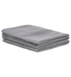 Tapis de tente 250x550 cm Gris clair