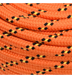 Corde de bateau Orange 16 mm 25 m Polypropylène