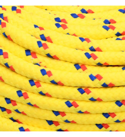 Corde de bateau Jaune 6 mm 500 m Polypropylène