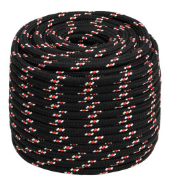 Corde de bateau Noir 16 mm 25 m Polypropylène