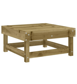 Salon de jardin 8 pcs bois de pin imprégné