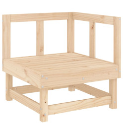 Salon de jardin 11 pcs Bois de pin massif