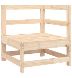 Salon de jardin 5 pcs bois massif de pin