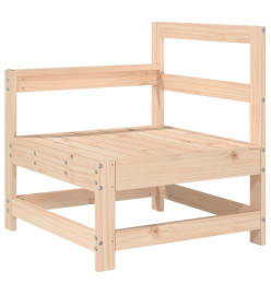 Salon de jardin 3 pcs bois massif de pin