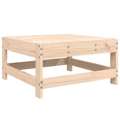 Salon de jardin 8 pcs Bois de pin massif