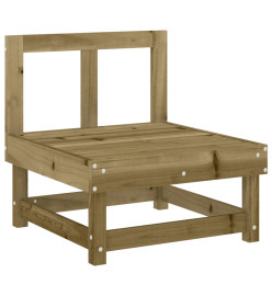 Salon de jardin 5 pcs bois de pin imprégné