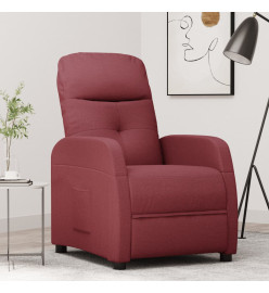 Fauteuil inclinable Rouge bordeaux Tissu