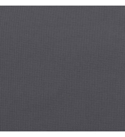 Coussin de banc de jardin anthracite 150x50x7 cm tissu oxford