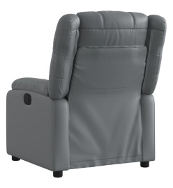 Fauteuil inclinable Gris Similicuir