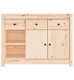 Buffet 100x35x74 cm Bois massif de pin