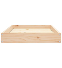 Lit pour chien 71,5x54x9 cm Bois de pin solide