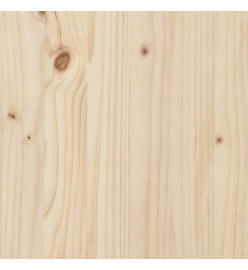 Salon de jardin 5 pcs bois massif de pin