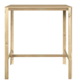 Meubles de bar de jardin 5 pcs Bois de pin imprégné