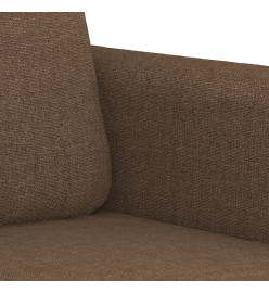 Fauteuil Marron 60 cm Tissu