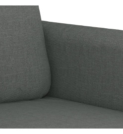 Fauteuil Gris foncé 60 cm Tissu