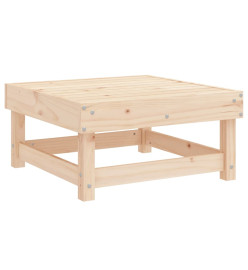 Repose-pied de jardin bois de pin massif