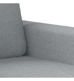 Fauteuil Gris clair 60 cm Tissu