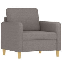 Fauteuil Taupe 60 cm Tissu