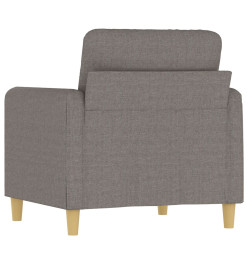 Fauteuil Taupe 60 cm Tissu