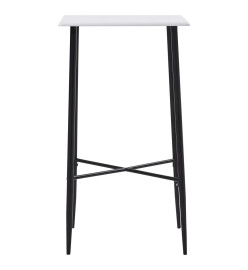 Ensemble de bar 5 pcs Similicuir Noir