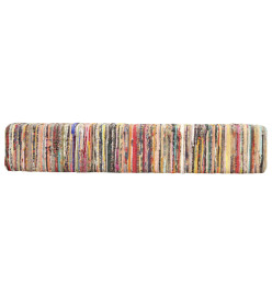 Banc 160 cm Multicolore Tissu chindi