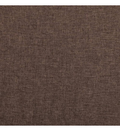 Rideaux occultants Aspect lin avec œillets 2pcs Taupe 140x245cm