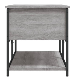 Banc de rangement sonoma gris 100x42,5x47 cm bois d'ingénierie