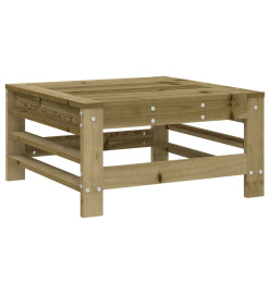 Salon de jardin 6 pcs bois de pin imprégné
