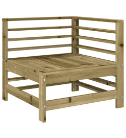 Salon de jardin 7 pcs bois de pin imprégné
