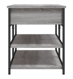 Banc à chaussures sonoma gris 100x42,5x50 cm bois d'ingénierie