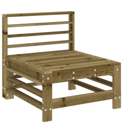 Salon de jardin 5 pcs bois de pin imprégné