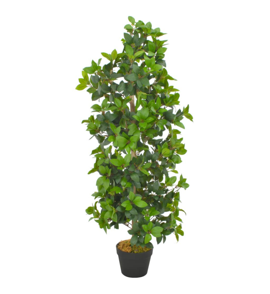 Plante artificielle avec pot Laurier Vert 120 cm