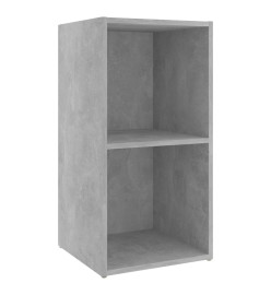 Meuble TV Gris béton 72x35x36,5 cm Aggloméré