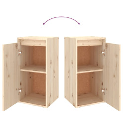 Meubles TV 3 pcs Bois massif de pin