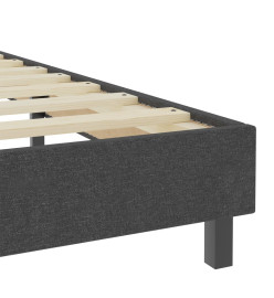 Sommier tapissier Gris Tissu 120 x 200 cm