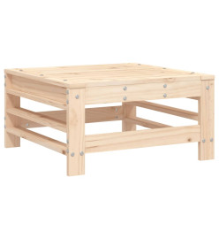 Repose-pied de jardin bois de pin massif