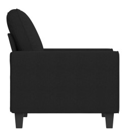 Fauteuil Noir 60 cm Tissu