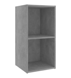 Meubles TV 2 pcs Gris béton 72x35x36,5 cm Aggloméré