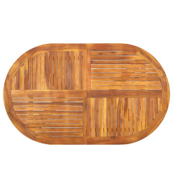 Ensemble de salle à manger de jardin 5 pcs Noir