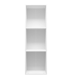 Bibliothèque/Meuble TV Blanc 36x30x114 cm Bois d'ingénierie